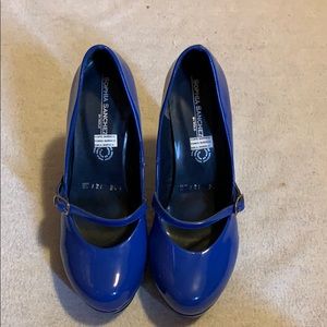 Women’s Sophia Sanchez blue 4” high heels